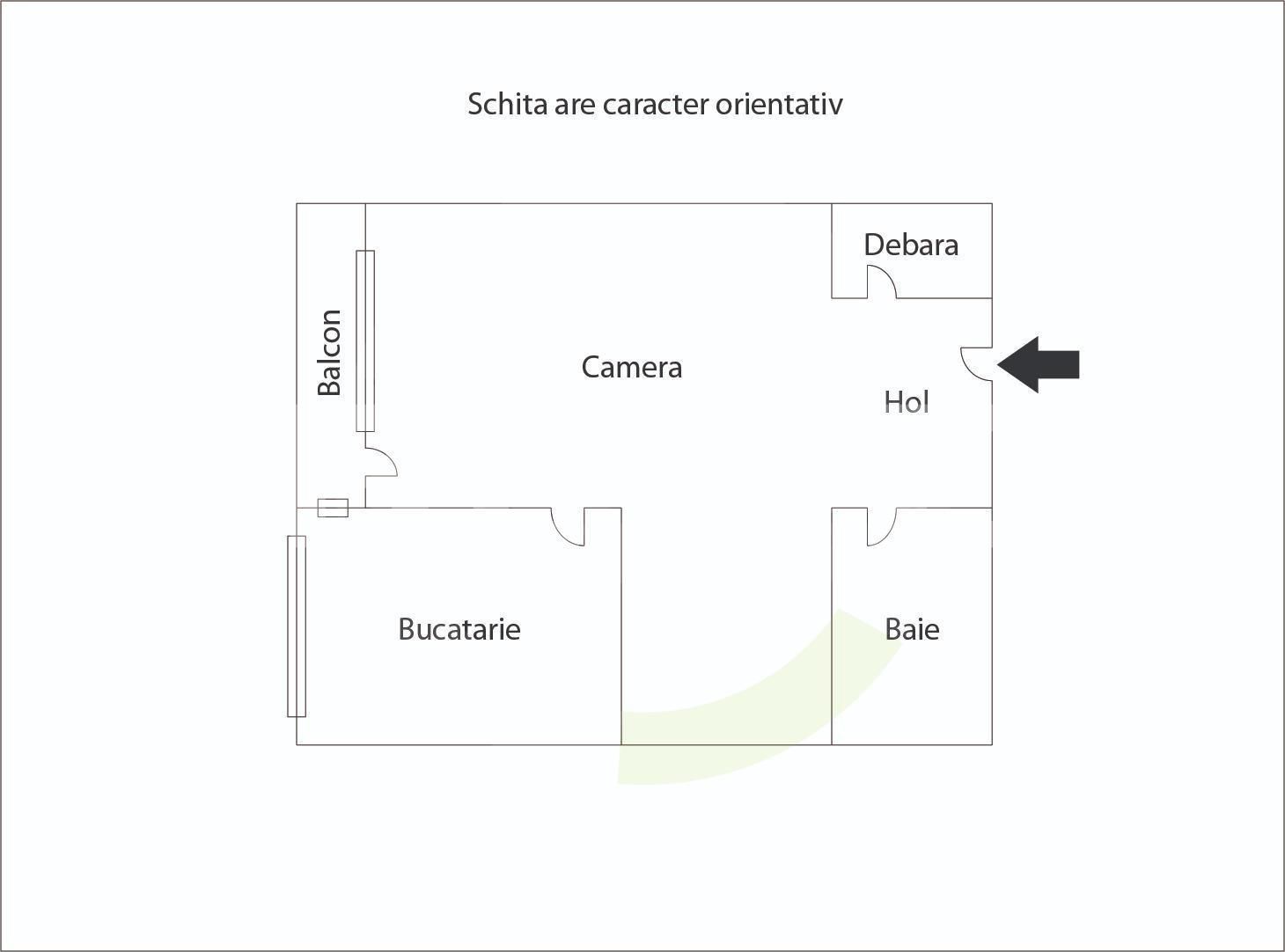 Garsonieră de vânzare Manastur - 34305AV | BLITZ Cluj-Napoca | Poza7