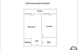 Apartament 1 camera, COMISION 0%, GRADINA de 10 mp, zona strazii Eroilor