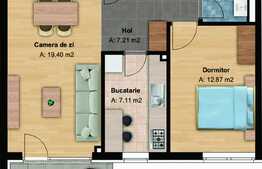 Apartament 2 camere, 52.94 mp, imobil nou, zona Lidl!