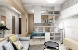 Apartament 2 camere, 43,00 mp, etaj intermediar, finisat lux, zona Lidl