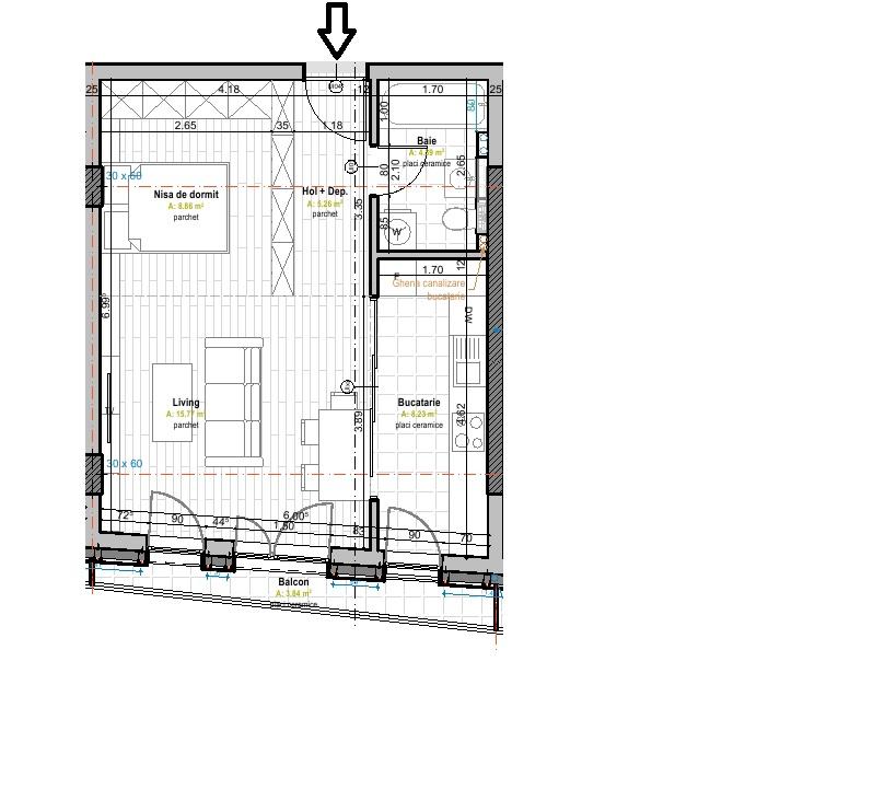 Garsonieră de vânzare Bună Ziua - 34386AV | BLITZ Cluj-Napoca | Poza1