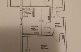Apartament 2 camere, 52 mp, zona Primariei Baciu