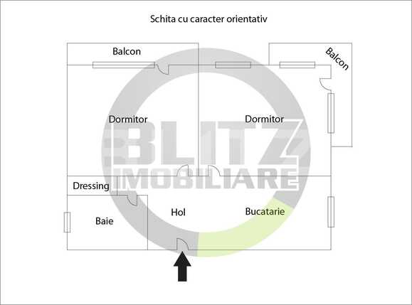 Apartament de vânzare 2 camere Floreşti - 34412AV | BLITZ Cluj-Napoca | Poza1