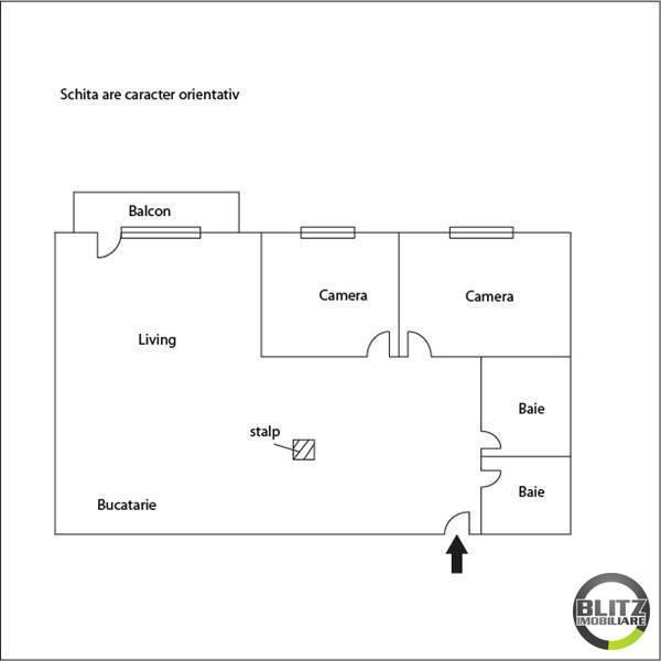 Apartament de vânzare 3 camere Plopilor - 3446AV | BLITZ Cluj-Napoca | Poza1