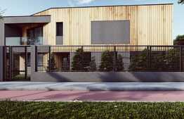 Teren 456 mp in curs de autorizare, casa individuala 153,97 mp,front 35 ml, asfalt, utilitati!