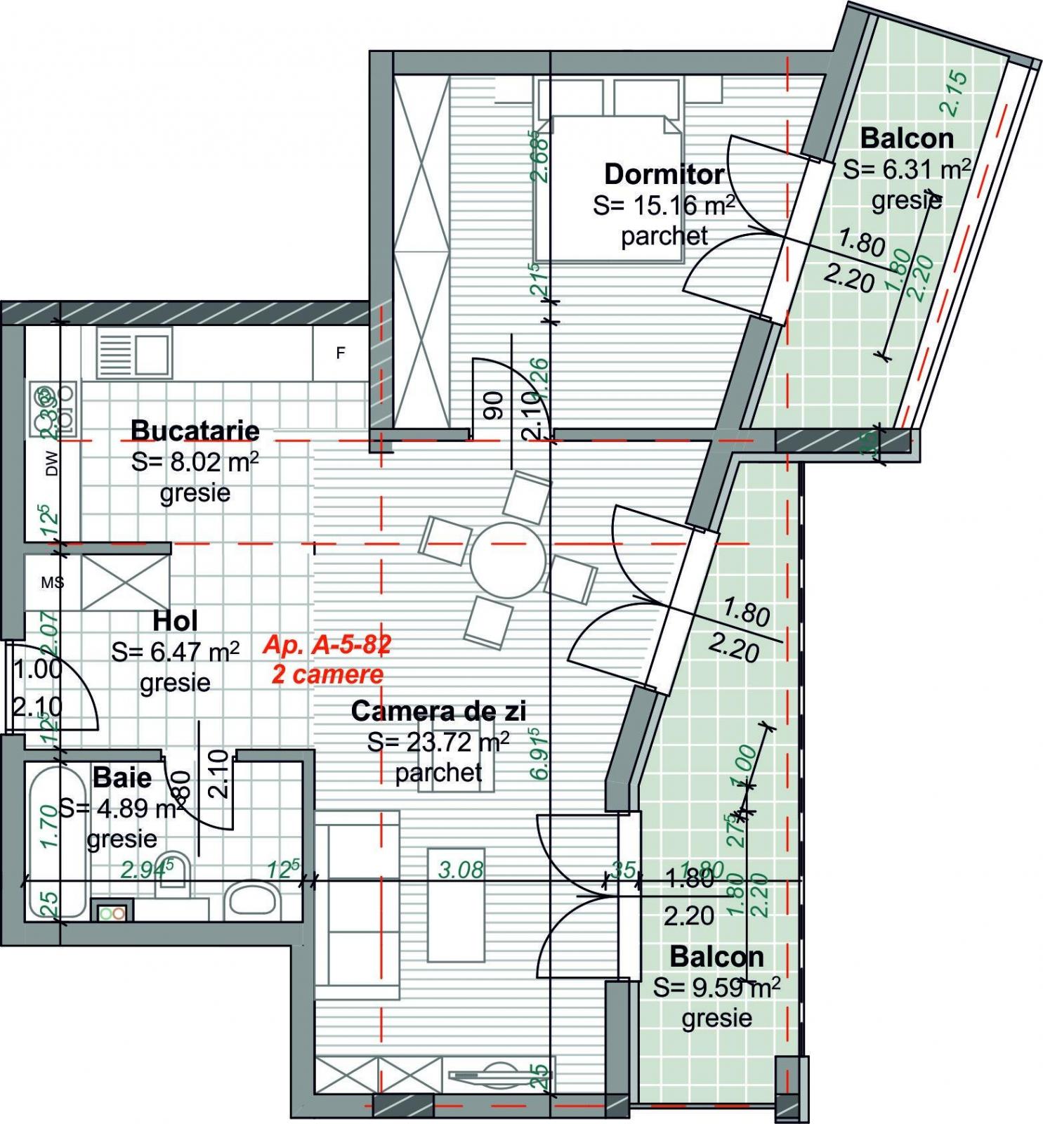 Apartament de vânzare 2 camere Central - 34584AV | BLITZ Cluj-Napoca | Poza1
