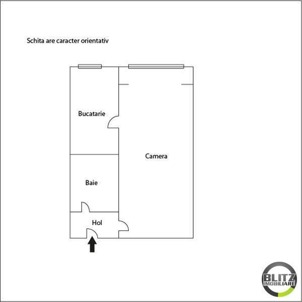 Garsonieră de vânzare Marasti - 346AV | BLITZ Cluj-Napoca | Poza1