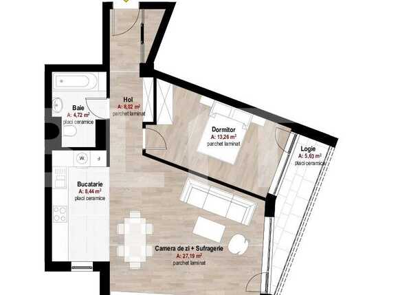 Apartament de vânzare 2 camere Gheorgheni - 34614AV | BLITZ Cluj-Napoca | Poza2