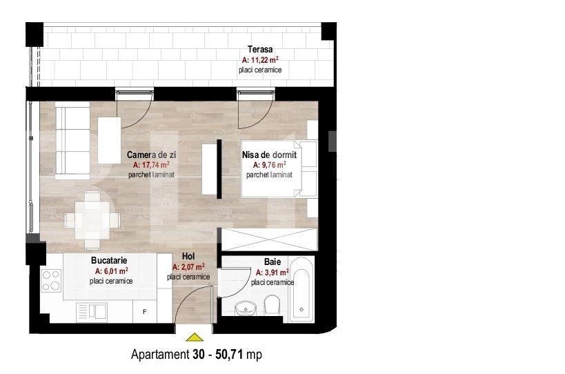 Apartament de vânzare 2 camere Gheorgheni - 34616AV | BLITZ Cluj-Napoca | Poza2