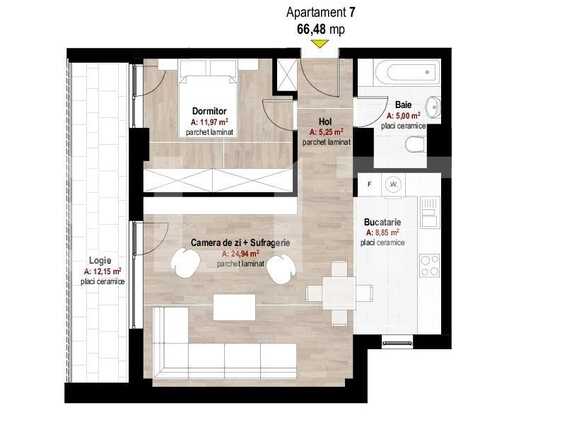 Apartament de vânzare 2 camere Gheorgheni - 34621AV | BLITZ Cluj-Napoca | Poza2