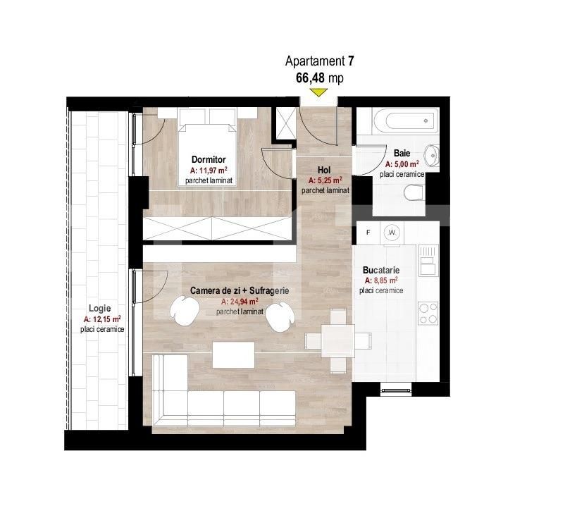 Apartament de vânzare 2 camere Gheorgheni - 34621AV | BLITZ Cluj-Napoca | Poza2