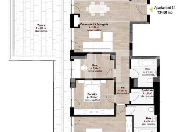 Apartament de vânzare 4 camere Gheorgheni - 34623AV | BLITZ Cluj-Napoca | Poza1