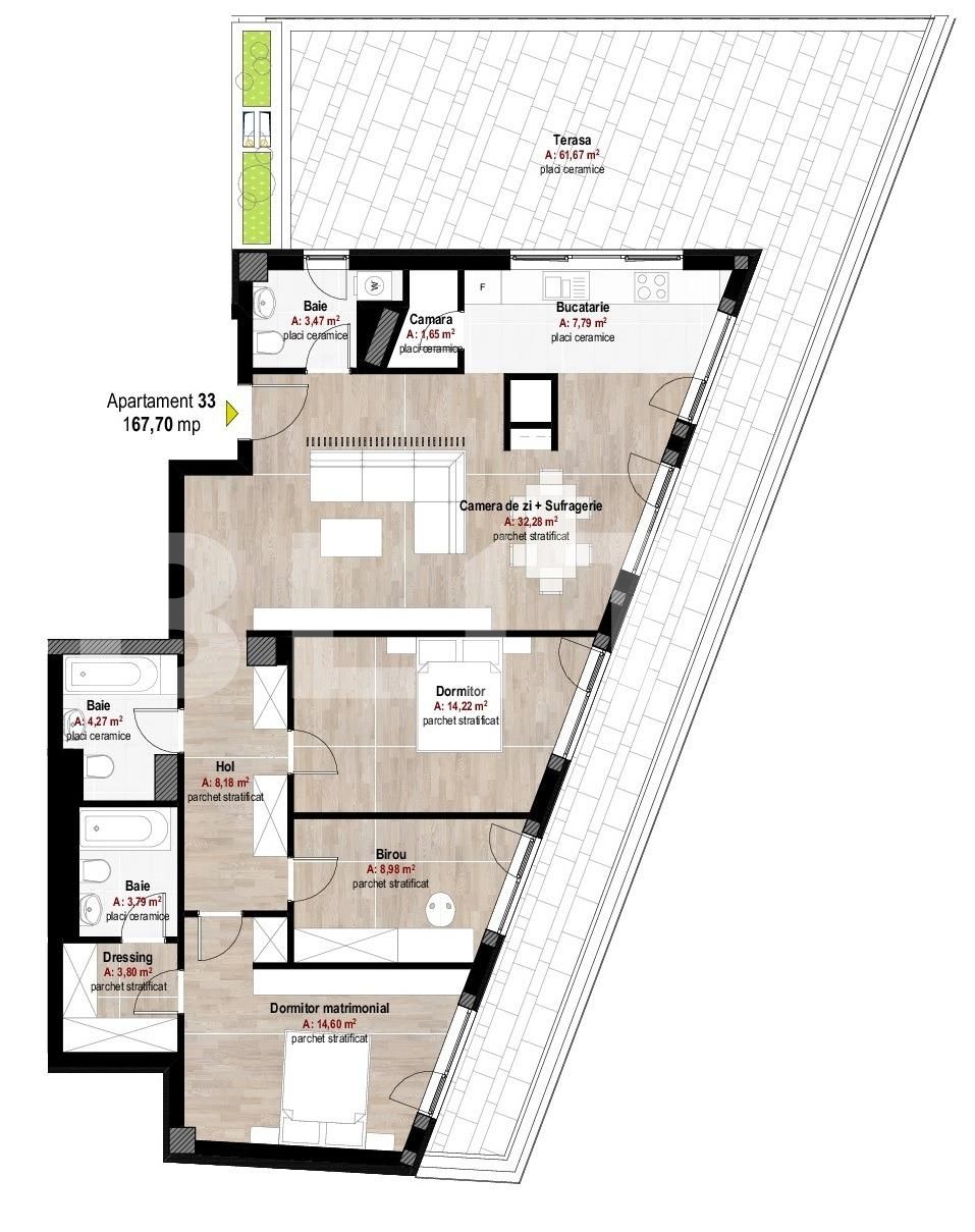 Apartament de vânzare 4 camere Gheorgheni - 34624AV | BLITZ Cluj-Napoca | Poza2