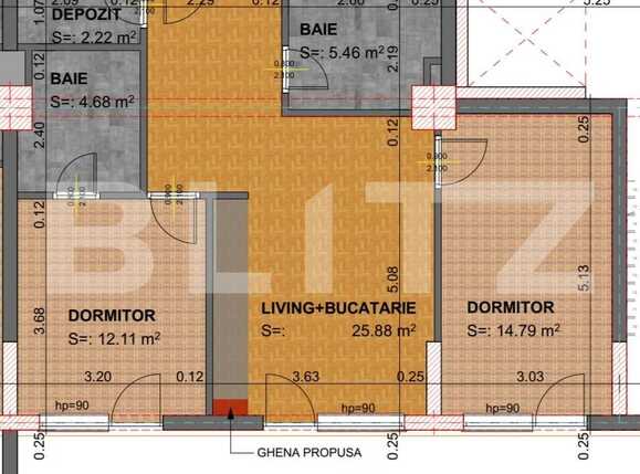 Apartament de vânzare 3 camere Marasti - 34632AV | BLITZ Cluj-Napoca | Poza7