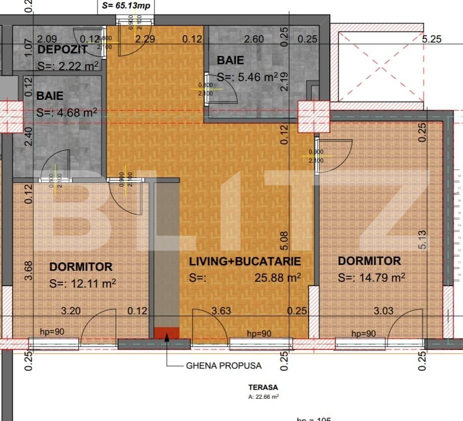 Apartament de vânzare 3 camere Marasti - 34632AV | BLITZ Cluj-Napoca | Poza7