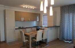 Apartament 3 camere, 87 mp, mobilat lux, garaj, prima inchiriere, zona Bonjour Residence