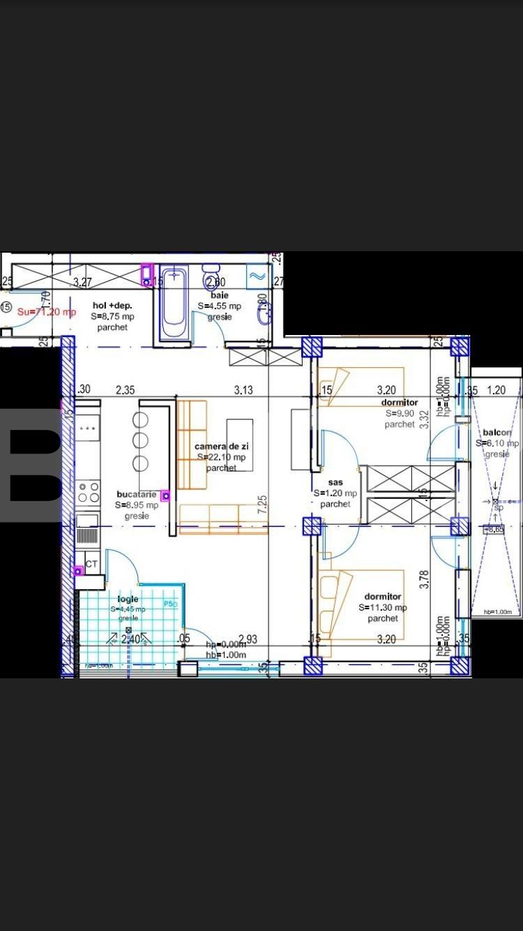 Apartament de vânzare 3 camere Bună Ziua - 34711AV | BLITZ Cluj-Napoca | Poza2