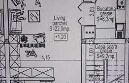 Apartament 1 camera, parcare, bloc nou, zona Profi