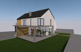 Teren intravilan 1500 mp in Feleacu, cu autorizatie de construire pentru doua case