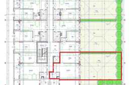 Garsoniera de 44 mp, terasa de 70 mp! Zona Vivo!