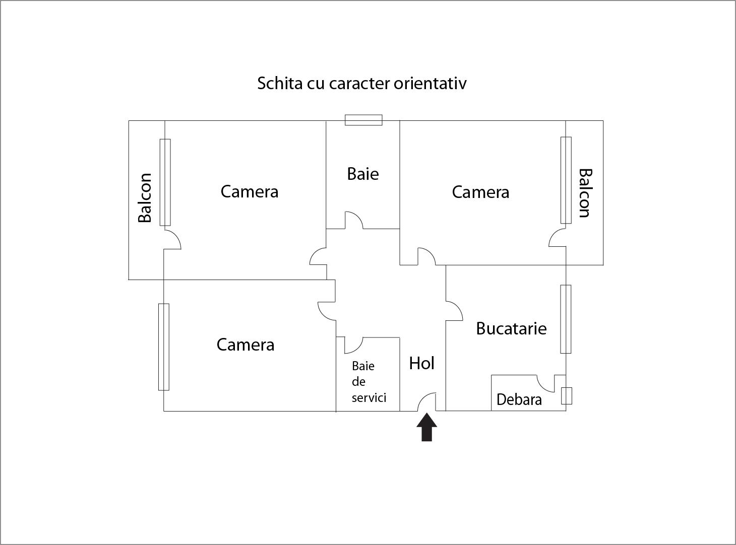 Apartament de vânzare 3 camere Plopilor - 34982AV | BLITZ Cluj-Napoca | Poza1