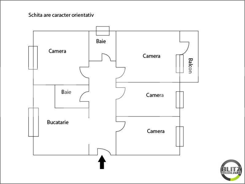 Apartament de vânzare 4 camere Grigorescu - 350AV | BLITZ Cluj-Napoca | Poza11