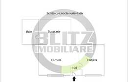 Apartament in imobil de tip casa-vila, 58.13 mp, zona ultracentrala!