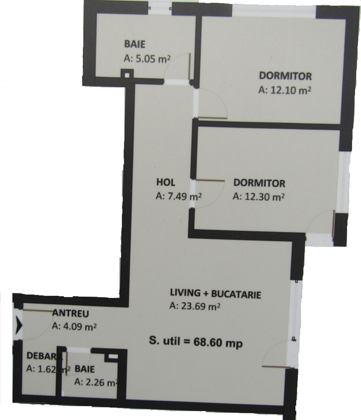 Apartament de vânzare 3 camere Floreşti - 35045AV | BLITZ Cluj-Napoca | Poza1