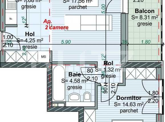 Apartament de vânzare 2 camere Central - 35206AV | BLITZ Cluj-Napoca | Poza7