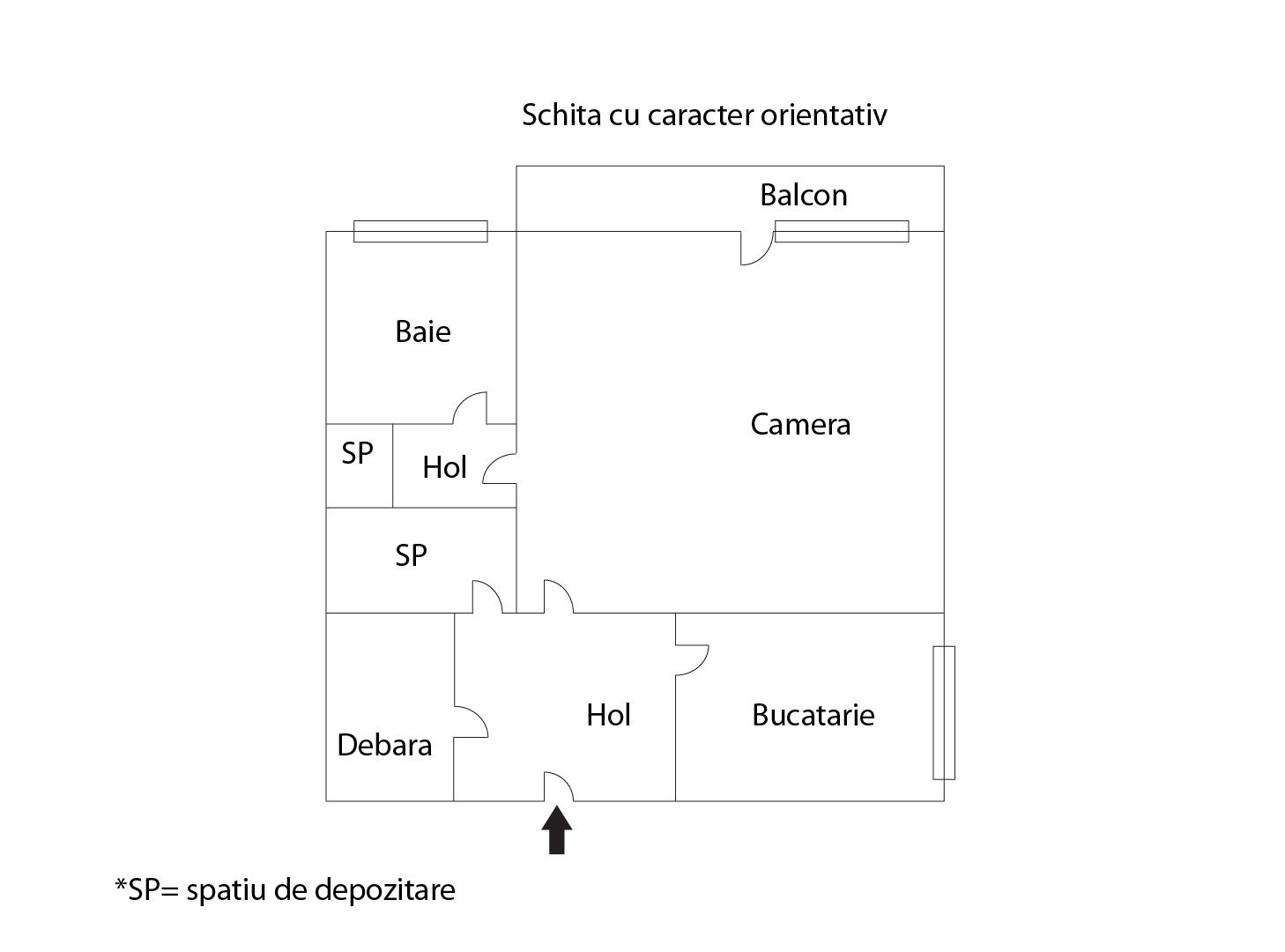 Garsonieră de vânzare Gheorgheni - 35209AV | BLITZ Cluj-Napoca | Poza1
