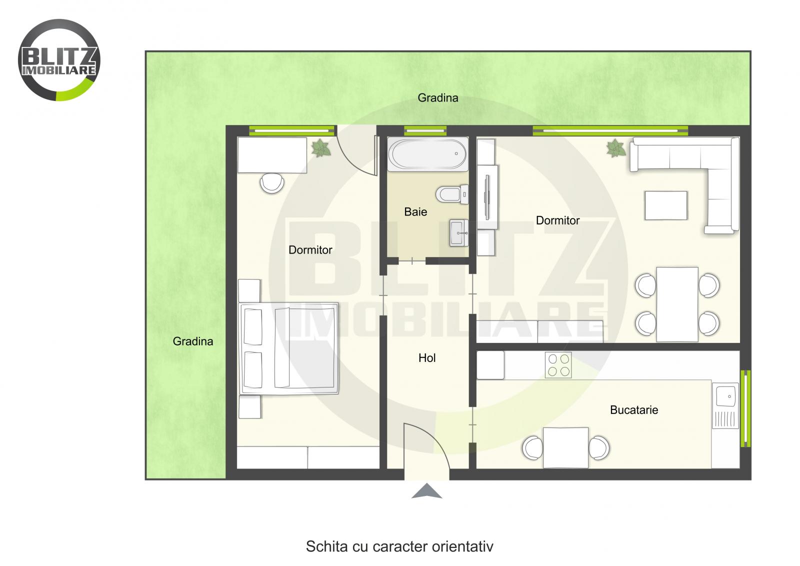 Apartament de vânzare 2 camere Floreşti - 35244AV | BLITZ Cluj-Napoca | Poza1