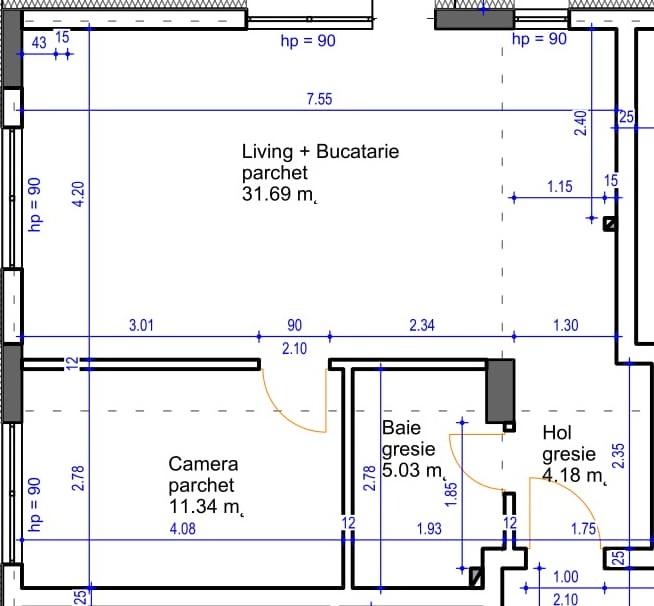 Apartament de vânzare 2 camere Floreşti - 35300AV | BLITZ Cluj-Napoca | Poza1