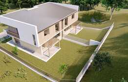 De vanzare duplex 115 mp, teren 325 mp, utilitati, statie de bus, Exterior Est!