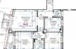 Apartament de vanzare, 3 camere, zona Garii, constructie noua finalizata!