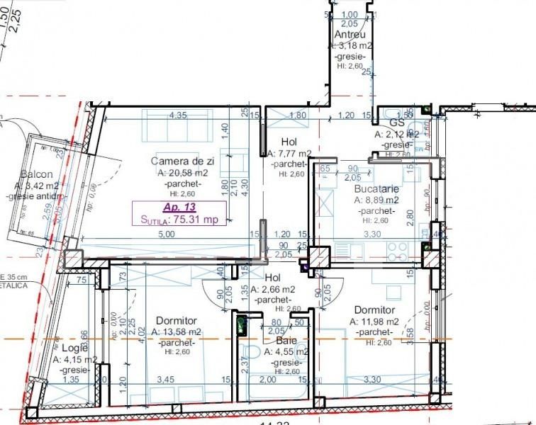 Apartament de vânzare 3 camere Central - 35519AV | BLITZ Cluj-Napoca | Poza5