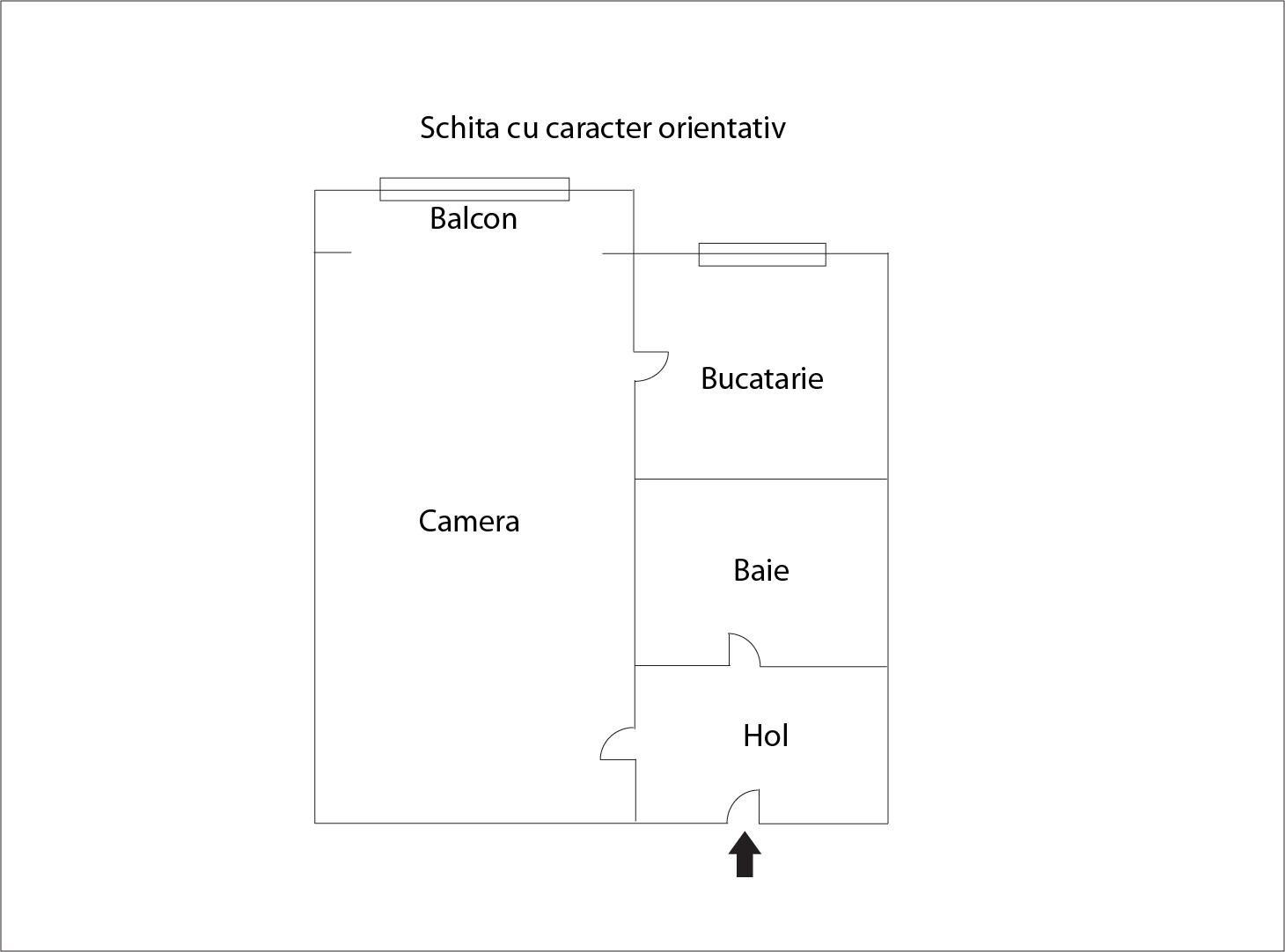 Garsonieră de vânzare Marasti - 35525AV | BLITZ Cluj-Napoca | Poza1