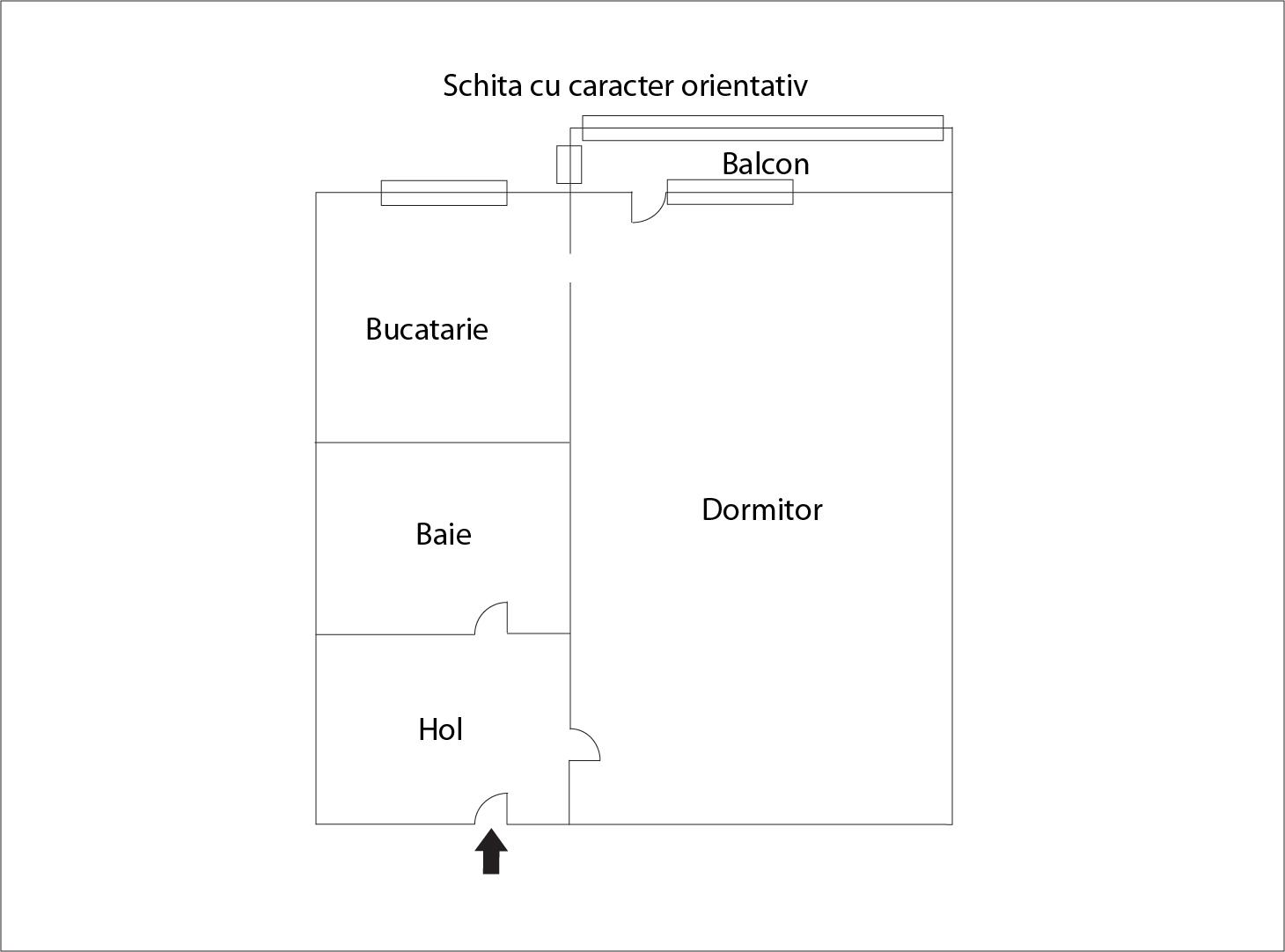 Garsonieră de vânzare Marasti - 35657AV | BLITZ Cluj-Napoca | Poza1