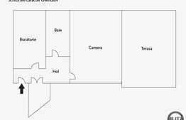 Apartament de vanzare cu 2 camere, 78 mp, complet mobilat, zona Semi-centrala