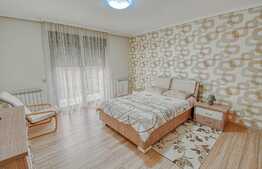 Exclusiv! Casa moderna de vanzare + spatiu afacere, 338 mp utili, 755 mp teren, ultrafinisat la cheie, garaj, drum asfaltat, zona Oasului