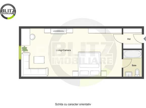 Garsonieră de vânzare Someseni - 35715AV | BLITZ Cluj-Napoca | Poza6