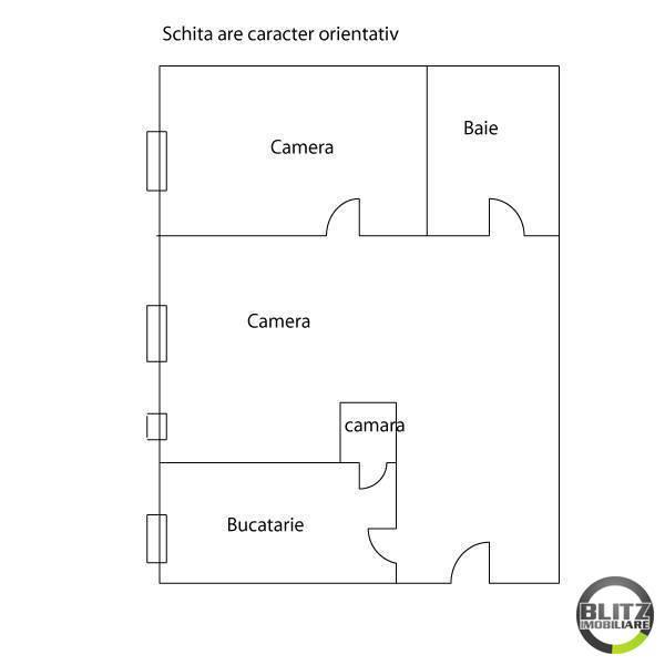 Apartament de vânzare 2 camere Central - 3573AV | BLITZ Cluj-Napoca | Poza1