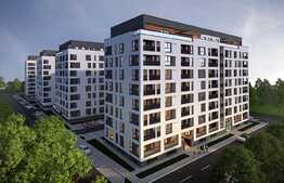 Apartament cu 2 camere, 55 mp, balcon! Semifinisat! Zona Vivo!