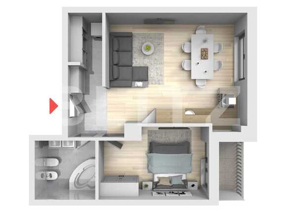 Apartament de vânzare 2 camere Floreşti - 35758AV | BLITZ Cluj-Napoca | Poza2