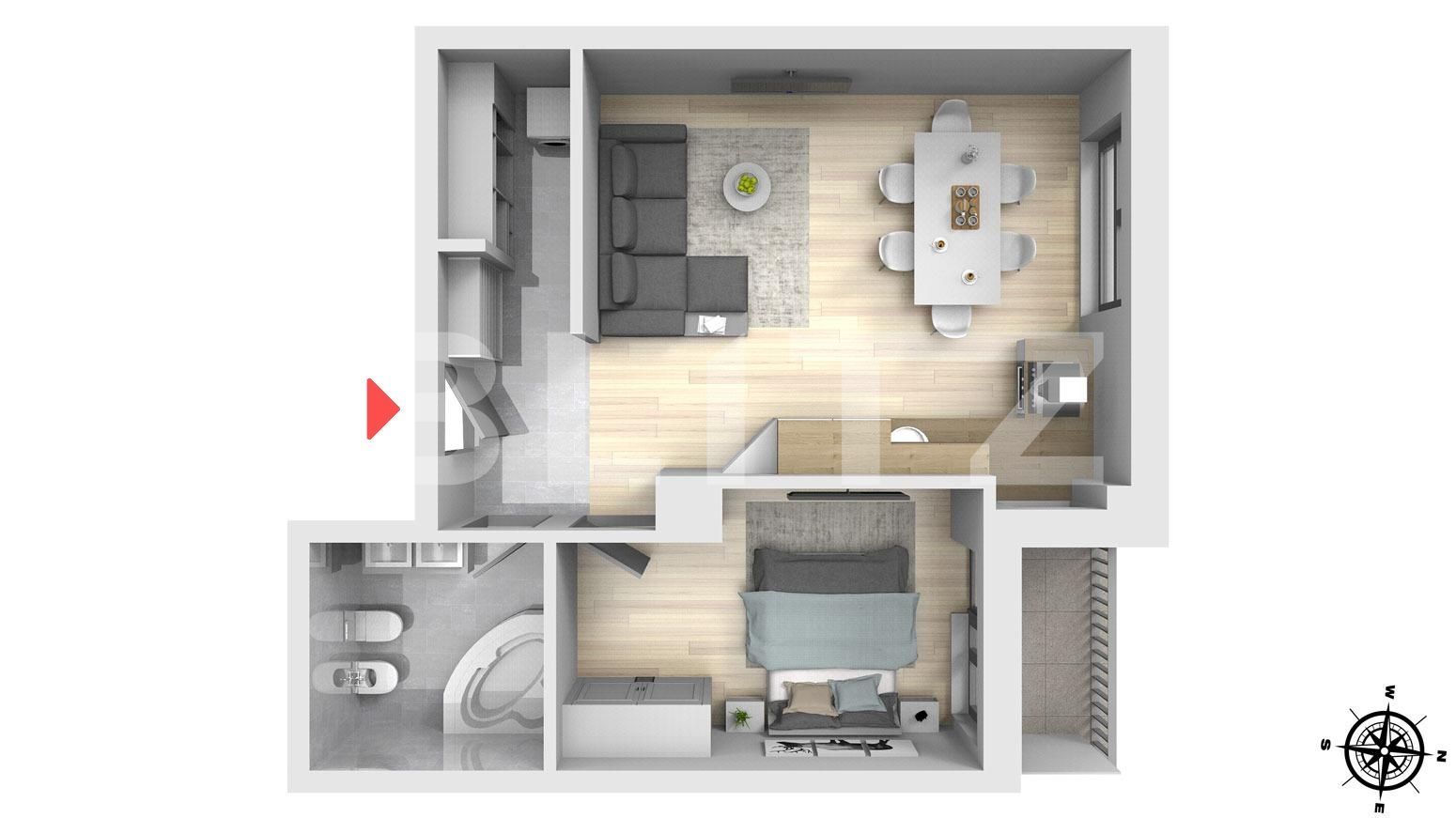 Apartament de vânzare 2 camere Floreşti - 35758AV | BLITZ Cluj-Napoca | Poza2