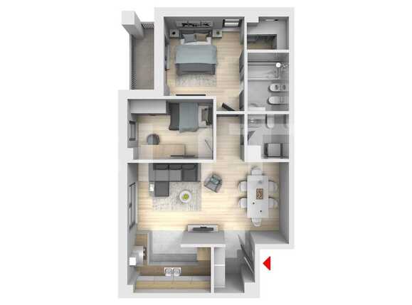 Apartament de vânzare 3 camere Floreşti - 35759AV | BLITZ Cluj-Napoca | Poza2