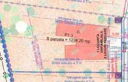 De vanzare teren intravilan cu PUZ avizat, 1230 mp cu front de 22,50 m, zona Faget