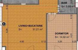 Apartament 3 camere, terasa, zona Aurel Vlaicu