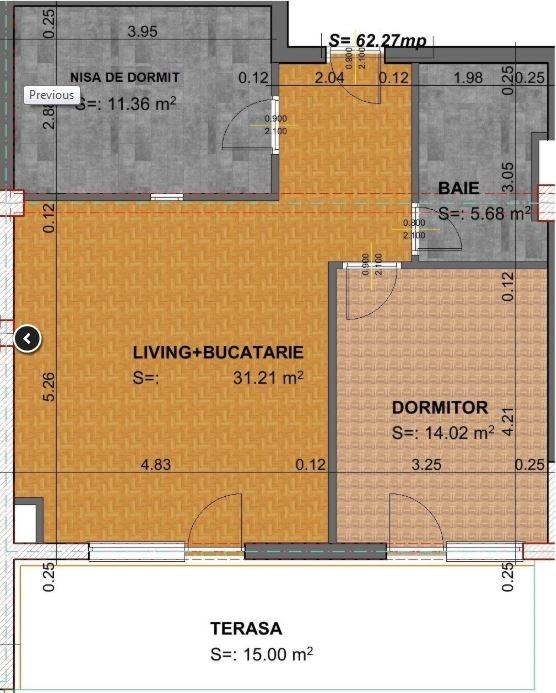 Apartament de vânzare 3 camere Marasti - 35963AV | BLITZ Cluj-Napoca | Poza2