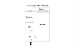 De vanzare garsoniera, 24 mp, zona Expo Transilvania 