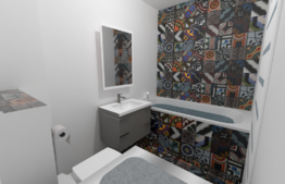 Apartament 1 camera, 38 mp, semifinisat, zona Iulius Mall